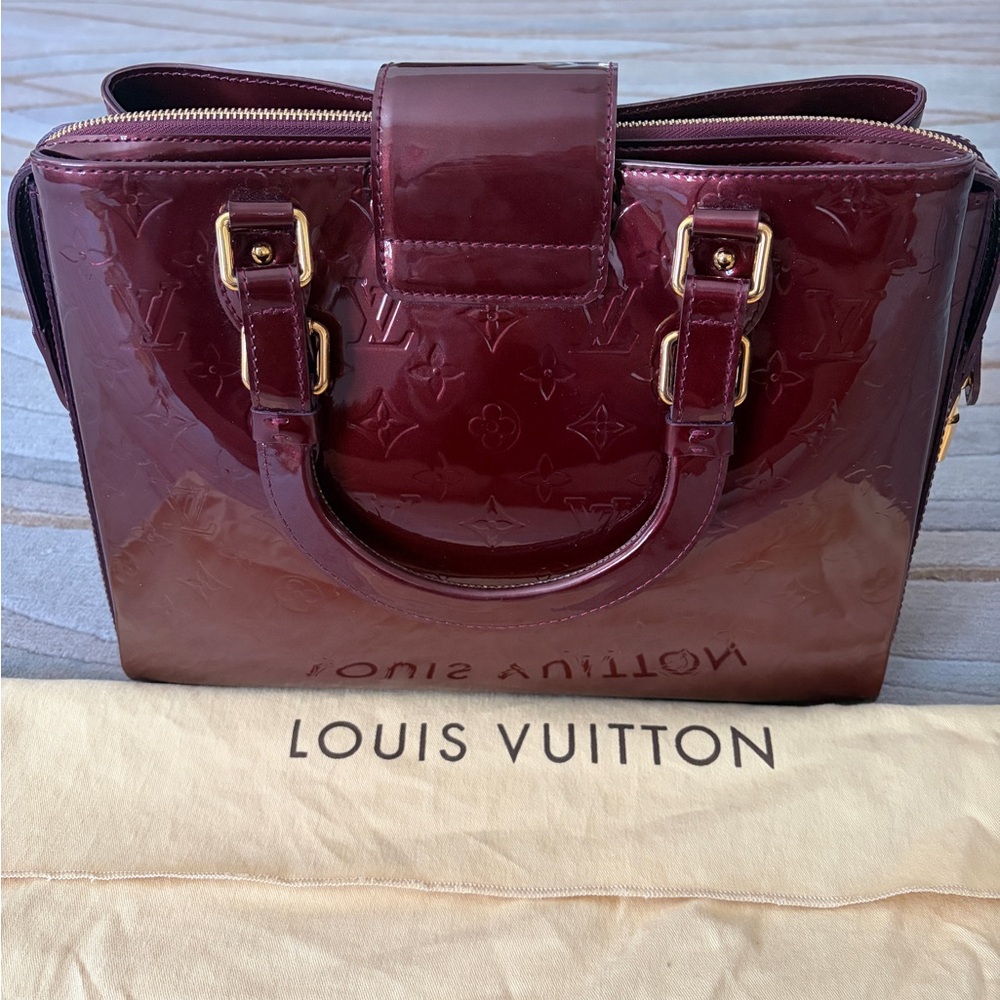 Louis Vuitton Melrose patent leather bag - Picture 2 of 11